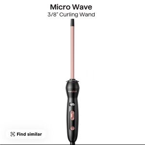 Wavytalk Black and Pink 3/8” Curling Wand